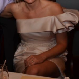 Pronovias Barcelona Satin Dress